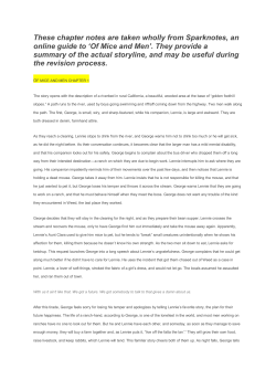 OMAM Chapter notes