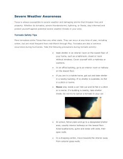 Severe Weather Awareness