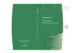 KAUPO M&Auml;NDLA Southern cyclones in northern