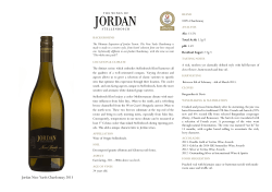 Jordan Nine Yards Chardonnay 2013