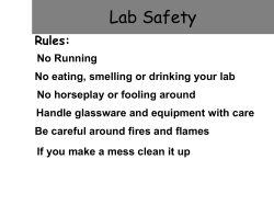 5. Lab Safety Using the Microscope
