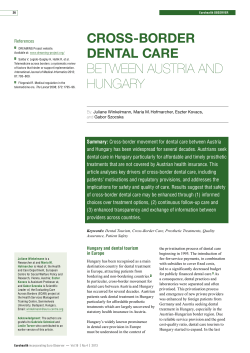 cross-border dental care between austria and hungary