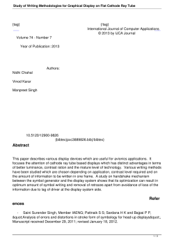 Study of Writing Methodologies for Graphical