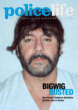 bigwig busted - Victoria Police