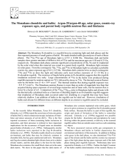 The Monahans chondrite and halite: Argon-39/argon
