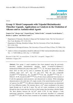 Group 11 Metal Compounds with Tripodal Bis(imidazole) Thioether