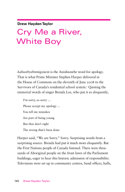 Cry Me a River, White Boy