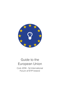 Guide to the European Union