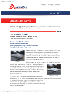 January 2017 - AmeriLux International