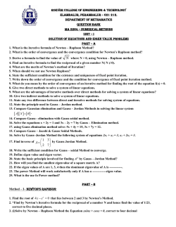 1 3 2 7 A = - Roever College of Engineering and Technology