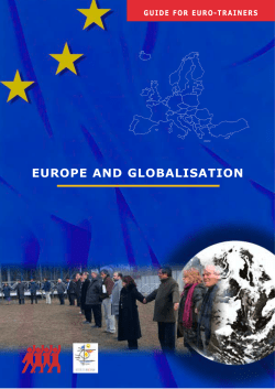 EUROPE AND GLOBALISATION - European Trade Union Institute