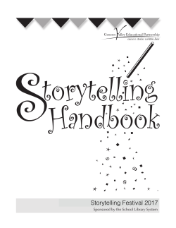 2017 Storytelling Festival Handbook