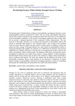 3L The Southeast Asian Journal of English Language Studies