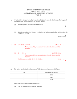 Atirhmetic and Geometric Seq.