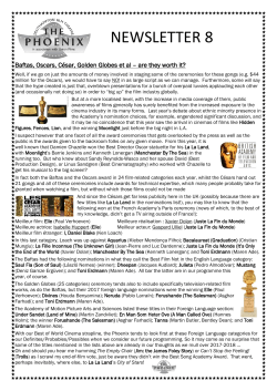 newsletter 8 - The Phoenix