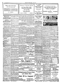 July 29 to August 1 - NYS Historic Newspapers