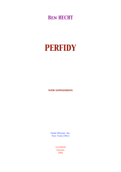 Perfidy - vho.org