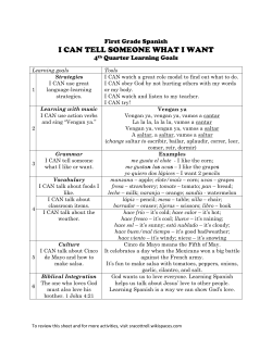 i can tell someone what i want