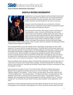 SHAYLA RIVERA BIOGRAPHY