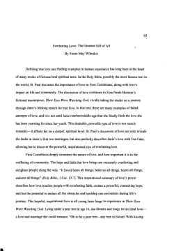 Everlasting Love: The Greatest Gift of All By Susan May Wiltrakis