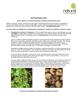 11G NATRApHASE pHCP Field Trial Report