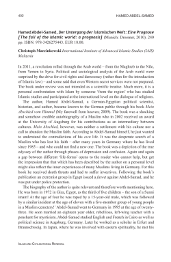 this PDF file - Islam and Civilisational Renewal (ICR)