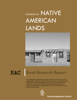 american lands - Housing Assistance Council