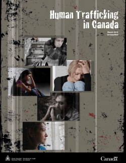 Project SECLUSION &mdash; Human Trafficking in Canada