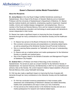 Queen`s Diamond Jubilee Medal Presentation