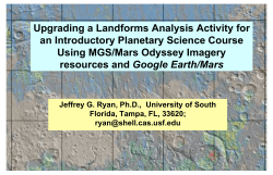 Upgrading a Landforms Analysis Activity for an Introductory