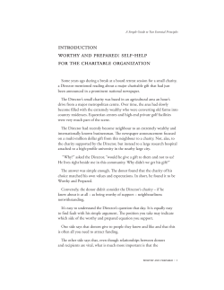 Some years ago during a break at a board retreat session for a small