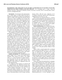 Determining the Oxidation State of Iron Nanoparticles in Mature