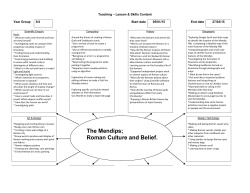 Teaching – Lesson Content