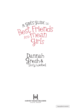 A Girl`s Guide to Best Friends and Mean Girls