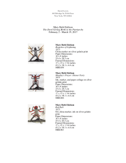 Mary Beth Edelson The Devil Giving Birth to the Patriarchy February