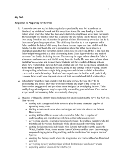 Big Fish responses - El Camino College