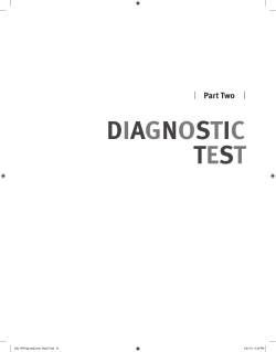 diagnostic test