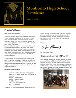 March Newsletter