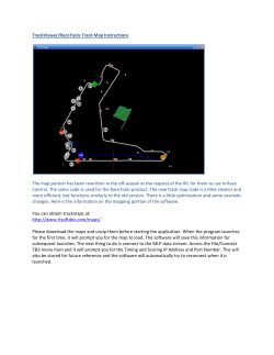 TrackViewer/RaceTools Track Map Instructions The map portion has