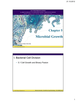 Microbial Growth