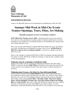 here - New Orleans Museum of Art