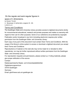 On the regular and semi-regular figures in space of n dimensions.