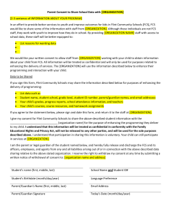 Parent Consent to Share School Data with [ORGANIZATION] [2