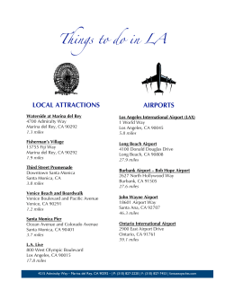 Things to do in LA
