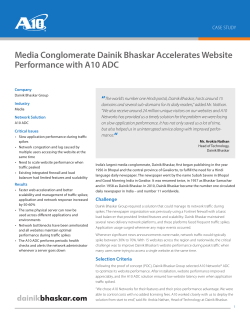 Media Conglomerate Dainik Bhaskar Accelerates Website