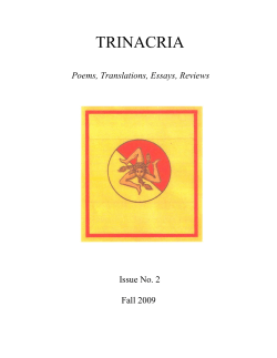 Issue #2 - Trinacria