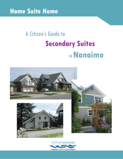 Secondary Suite Guide