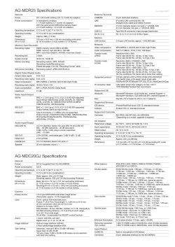 Specifications PDF