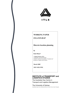 ITLS-WP-09-07 - The University of Sydney