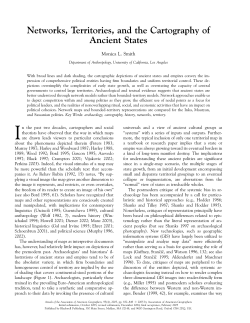 Networks, Territories, and the Cartography of Ancient States